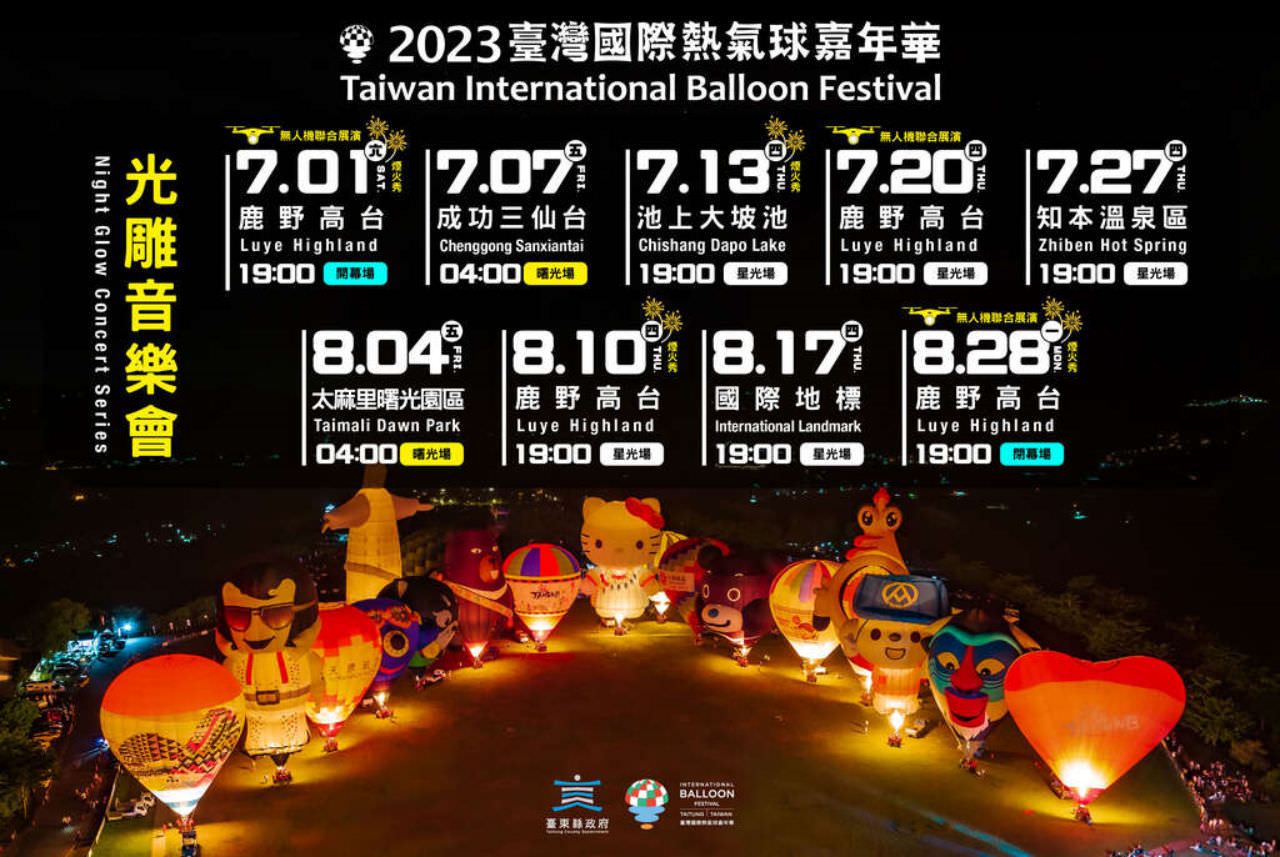 |台東熱氣球嘉年華|2023最新3天跑4次台東熱氣球嘉年華，詳細攻略看這裡❤️，還有隱藏滿春一枝熱氣球冰棒可以吃喔~